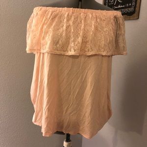 Off the shoulder blouse